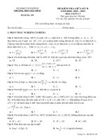 Đề Giữa Kỳ 2 Toán 11 Năm 2022 – 2023 Trường Thpt Yên Mô B – Ninh Bình.pdf