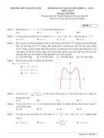 Đề Khảo Sát Chất Lượng Toán 12 Năm 2018 – 2019 Trường Nguyễn Trãi – Thanh Hóa Lần 1.Pdf