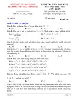 Đề Giữa Kỳ 2 Toán 10 Năm 2022 – 2023 Trường Thpt Mạc Đĩnh Chi – Hải Phòng.pdf