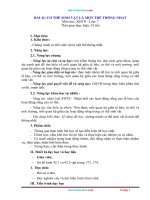 Giáo Án KHTN 7 Kết Nối Tri Thức Bài 42 Cơ Thể Sinh Vật Là Một Thể Thống Nhất