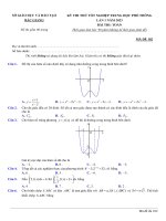 Đề Thi Thử Tốt Nghiệp Thpt 2023 Môn Toán Lần 1 Sở Gd&Đt Bắc Giang.pdf