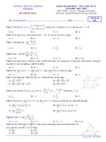 Đề Giữa Học Kỳ 2 Toán 11 Năm 2022 – 2023 Trường Thpt Tuy Phong – Bình Thuận.pdf