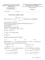 Đề Giữa Kỳ 2 Toán 11 Năm 2022 – 2023 Trường Thpt Phùng Khắc Khoan – Hà Nội.pdf