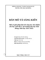 Skkn chủ nhiệm zalo tài liệu tiểu học tặng nhóm