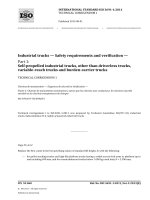 Tiêu chuẩn iso 03691 1 2011 cor1 2013