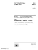 Tiêu chuẩn iso 00294 4 2001