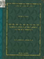 Luận văn đổi mới công tác theo dõi và đánh giá kế hoạch 5 năm phát triển kinh tế   xã hội tỉnh vĩnh phúc