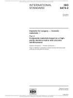 Tiêu chuẩn iso 06474 2 2012