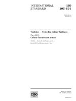 Tiêu chuẩn iso 00105 e01 2013