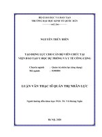 Luận Văn Tạo Động Lực Cho Cán Bộ Viên Chức Tại Viện Đào Tạo Y Học Dự Phòng Và Y Tế Công Cộng.pdf