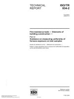 Tiêu chuẩn iso tr 00834 2 2009