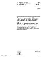 Tiêu chuẩn iso 01133 2 2011