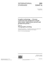 Tiêu chuẩn iso 12647 6 2012