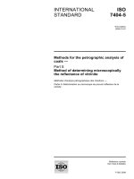 Tiêu chuẩn iso 07404 5 2009