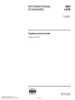 Tiêu chuẩn iso 01478 1999