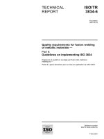 Tiêu chuẩn iso tr 03834 6 2007