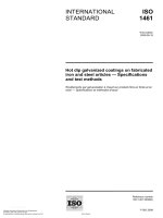 Tiêu chuẩn iso 01461 2009