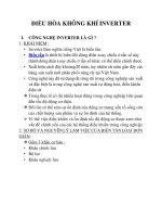  tiểu luận - điều hòa không khí  - đề tài  - điều  hòa không khí inverter