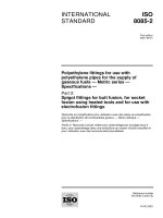 Tiêu chuẩn iso 08085 2 2001