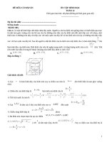 Đề ôn tập hình học lớp 12 (385)