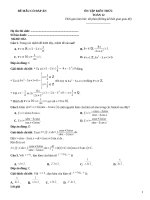 Đề ôn tập toán 12 có đáp án (152)