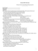 Đề ôn thi thpt 2021 địa lý   đề số 057