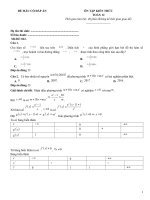 Đề tổng hợp kiến thức toán 12 có giải thích (22)