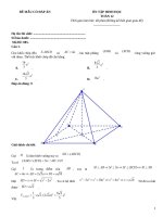 Đề ôn tập hình học lớp 12 (185)