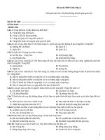 Đề ôn thi thpt 2022 địa lý   mã đề 034