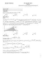 Đề ôn tập toán 12 có đáp án (335)