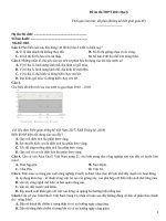 Đề ôn thi thpt 2021 địa lý   đề số 060