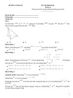 Đề ôn tập hình học lớp 12 (145)