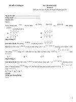 Đề ôn tập hình học lớp 12 (174)