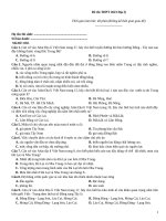 Đề thi thpt 2023 địa lý   mã đề 050