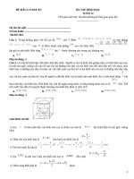 Đề ôn tập hình học lớp 12 (363)