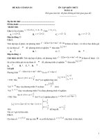 Đề ôn tập toán 12 có đáp án (220)