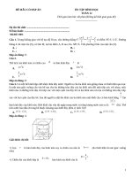 Đề ôn tập hình học lớp 12 (369)