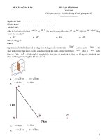 Đề ôn tập hình học lớp 12 (227)