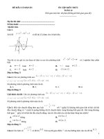 Đề ôn tập toán 12 có đáp án (24)