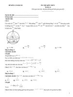 Đề ôn tập toán 12 có đáp án (108)