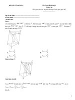 Đề ôn tập hình học lớp 12 (239)