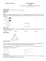 Đề ôn tập hình học lớp 12 (344)