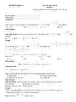 Đề ôn tập toán 12 có đáp án (215)