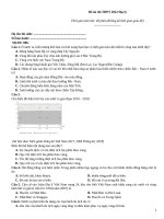 Đề ôn thi thpt 2022 địa lý   mã đề 086