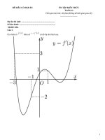 Đề ôn tập toán 12 có đáp án (36)