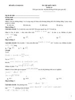 Đề ôn tập toán 12 có đáp án (363)