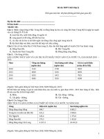 Đề thi thpt 2023 địa lý   mã đề 101