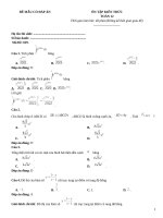 Đề ôn tập toán 12 có đáp án (29)