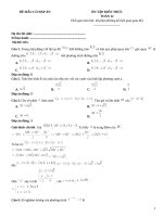 Đề ôn tập toán 12 có đáp án (155)