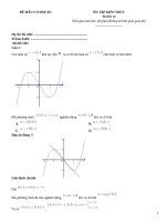 Đề ôn tập toán 12 có đáp án (207)